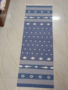 Blue Floor Runner