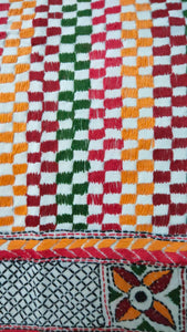 Multicoloured Handcrafted Cushion Covers (Set of 2)