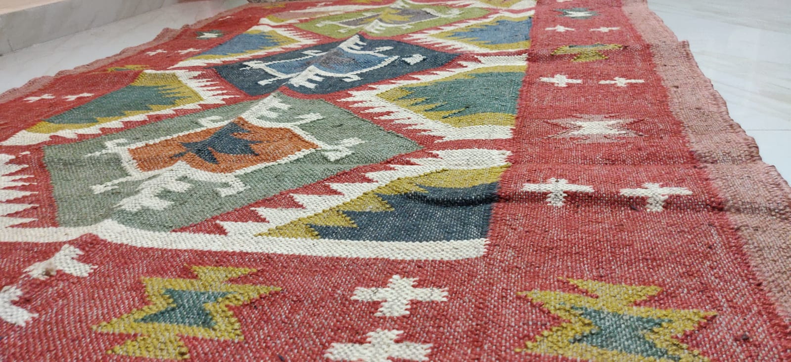 Traditional Flatweave Dhurrie
