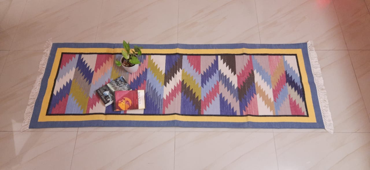 Multicoloured Floor Runner