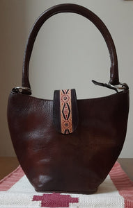 Brown Leather Handbag