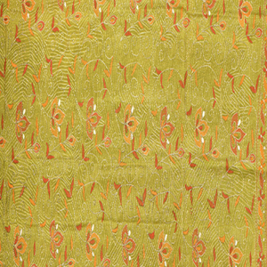Flowers in Silk Dupatta