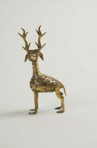 The Deer - Handcrafted Dokra Artefacts (Set of 2)