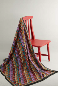 Geometrical designs in Silk Dupatta
