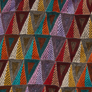 Geometrical designs in Silk Dupatta
